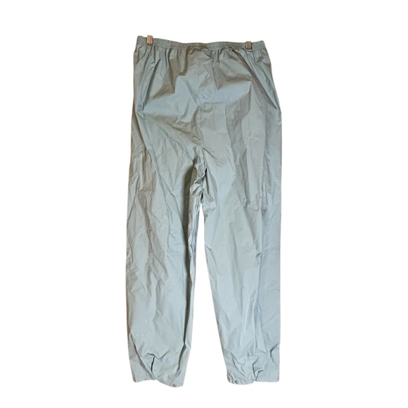 Columbia Women’s Waterproof Rain Pants Size Large‎ Light Blue PVC Nylon Shell - Picture 2 of 6